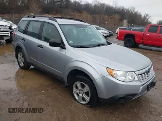 2012 Subaru Forester 2.5X with VIN JF2SHABC6CH470524, listed as a IAAI auction lot 41223333 with 73,788 mi miles. Bid and sale history available at carsss.com. Image 1.