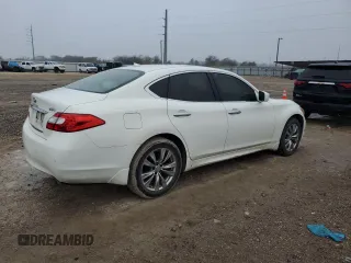 2013 Infiniti M37 with VIN JN1BY1AR0DM603942, listed as a Copart auction lot 84870244 with 177,469 mi miles and Clean Title. Bid and sale history available at carsss.com. Image 3.