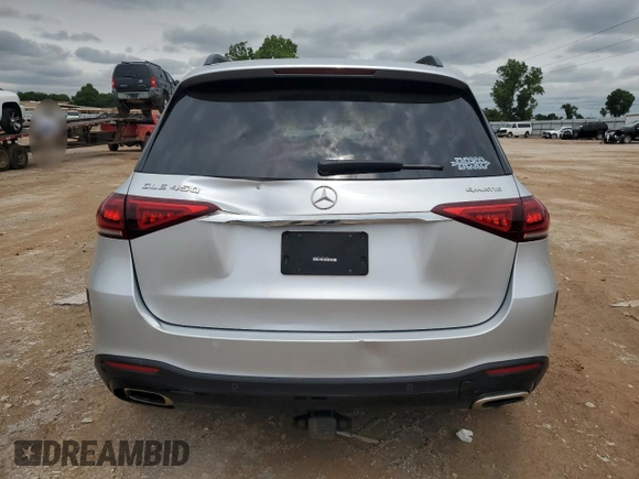 2020 Mercedes-Benz GLE 450 с VIN 4JGFB5KB7LA065888, выставлен на аукционе Copart как лот 58618225 с пробегом 65 403 миль миль и Списание • Salvage title. История ставок и продаж доступна на DreamBid. Изображение 6.