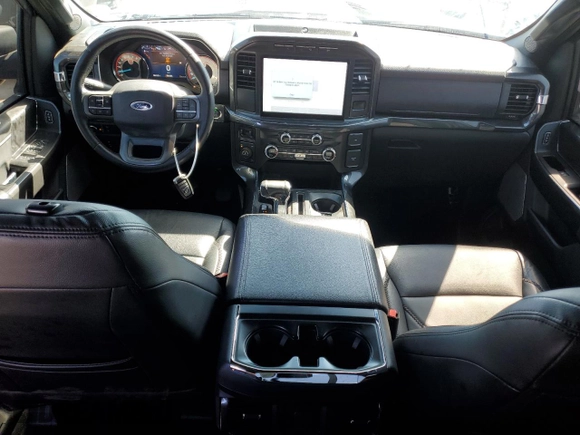 2021 Ford F-150 XL with VIN 1FTFW1E54MFD11453, listed as a Copart auction lot 50240015 with 8,645 mi miles and Salvage title. Bid and sale history available at DreamBid. Image 8.