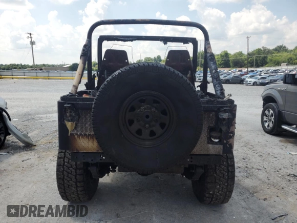 1978 Jeep Wrangler with VIN J8F83AH120742, listed as a Copart auction lot 60785485 with Not provided miles and Non repairable. Bid and sale history available at DreamBid. Image 6.