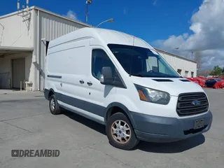 2015 Ford Transit with VIN 1FTYR2XM5FKA87419, listed as a IAAI auction lot 41710570 with 89,731 mi miles and . Bid and sale history available at DreamBid. Image 1.