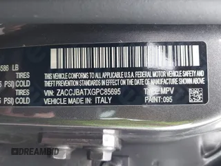 2016 Jeep Renegade Sport with VIN ZACCJBATXGPC85695, listed as a IAAI auction lot 42010070 with 131,839 mi miles. Bid and sale history available at carsss.com. Image 9.