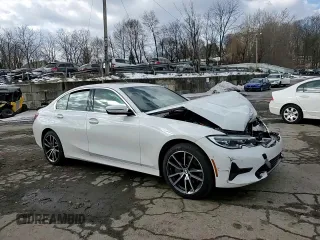 2021 BMW 3 Series 330i xDrive with VIN 3MW5R7J02M8B69061, listed as a Copart auction lot 42602125 with 0 mi miles and Salvage Title. Bid and sale history available at carsss.com. Image 10.