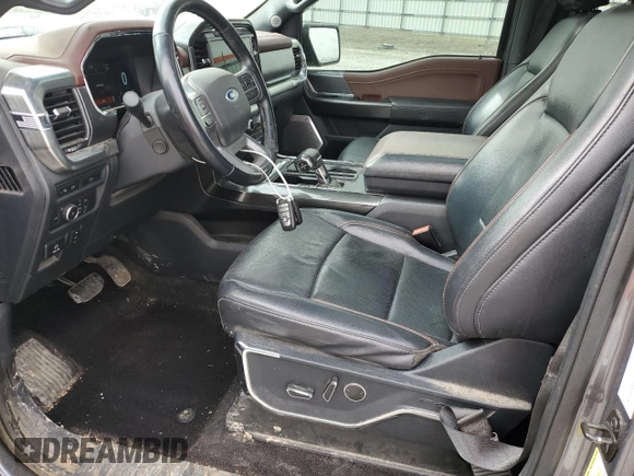 2021 Ford F-150 XL with VIN 1FTFW1E88MFB09564, listed as a Copart auction lot 49444645 with 58,033 mi miles and Salvage Title. Bid and sale history available at carsss.com. Image 7.