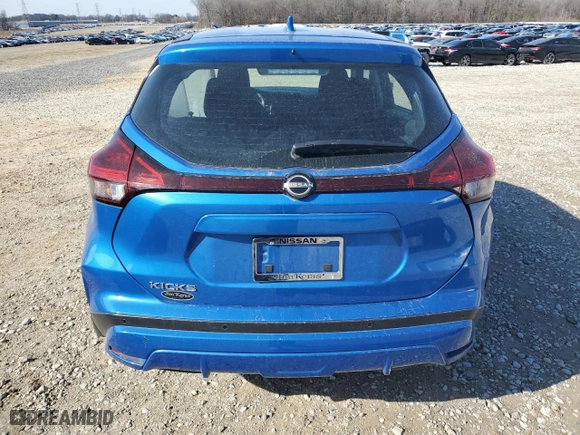 2023 Nissan Kicks S with VIN 3N1CP5BV0PL546263, listed as a Copart auction lot 42629035 with 17,839 mi miles and Salvage Title. Bid and sale history available at carsss.com. Image 6.