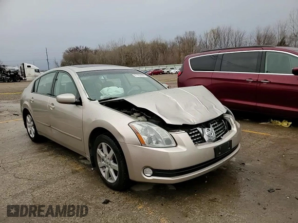 2004 Nissan Maxima SL with VIN 1N4BA41E44C893078, listed as a Copart auction lot 81782444 with Not Provided miles and Salvage Title. Bid and sale history available at DreamBid. Image 11.