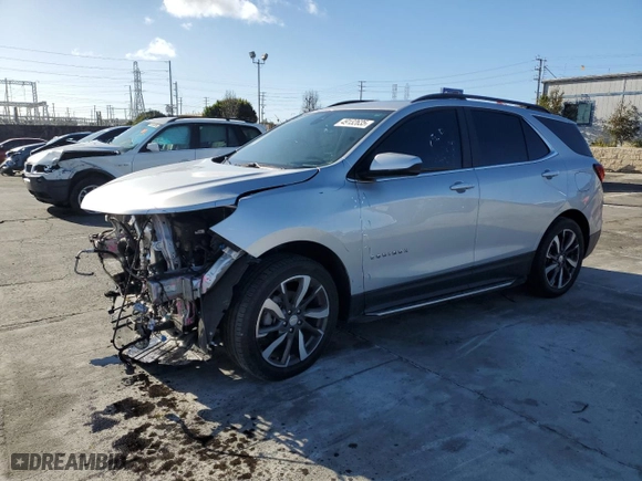 2022 Chevrolet Equinox LT with VIN 3GNAXKEV3NL234327, listed as a Copart auction lot 49132635 with 35,713 mi miles and Salvage Title. Bid and sale history available at carsss.com. Image 1.