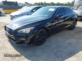 2020 Infiniti Q50 Pure with VIN JN1EV7AP5LM204983, listed as a IAAI auction lot 42427603 with 19,983 mi miles and . Bid and sale history available at DreamBid. Image 2.