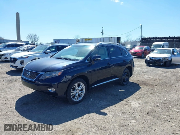 2010 Lexus RX 450h with VIN JTJBC1BA6A2009915, listed as a IAAI auction lot 41903210 with 190,013 mi miles and . Bid and sale history available at carsss.com. Image 6.