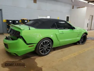 2014 Ford Mustang GT with VIN 1ZVBP8FFXE5243367, listed as a Copart auction lot 48126265 with 51,550 mi miles and Salvage title. Bid and sale history available at DreamBid. Image 3.