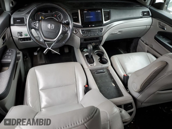 2017 Honda Pilot EX-L with VIN 5FNYF6H59HB008597, listed as a Copart auction lot 42166495 with 221,452 mi miles and Salvage Title. Bid and sale history available at DreamBid. Image 8.