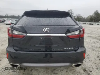 2017 Lexus RX with VIN 2T2ZZMCA3HC046685, listed as a Copart auction lot 50132925 with 123,937 mi miles and Salvage Title. Bid and sale history available at carsss.com. Image 6.