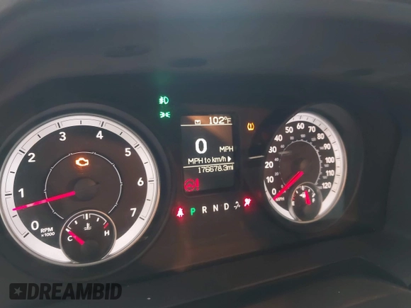 2013 Ram 1500 Express with VIN 1C6RR7FT3DS541312, listed as a IAAI auction lot 42642992 with 176,678 mi miles and . Bid and sale history available at DreamBid. Image 7.