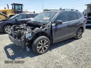 2022 Subaru Forester Limited with VIN JF2SKAPC9NH416325, listed as a Copart auction lot 60504625 with 16,970 mi miles and Salvage title. Bid and sale history available at DreamBid. Image 1.