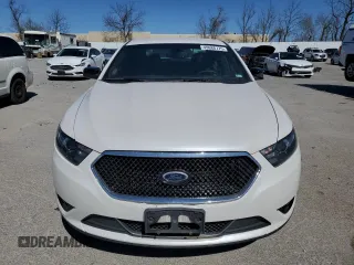 2015 Ford Taurus SHO with VIN 1FAHP2KT3FG203228, listed as a Copart auction lot 49688775 with 76,218 mi miles and Salvage Title. Bid and sale history available at DreamBid. Image 5.