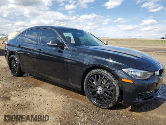 2014 BMW 3 Series 320i xDrive with VIN WBA3C3C59EF985025, listed as a Copart auction lot 55514185 with 150,500 mi miles and Clean Title. Bid and sale history available at DreamBid. Image 4.