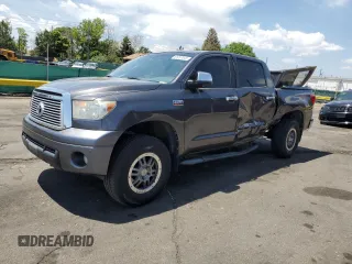 2013 Toyota Tundra Limited with VIN 5TFHW5F1XDX307218, listed as a Copart auction lot 61257415 with 137,684 mi miles and Salvage title. Bid and sale history available at DreamBid. Image 1.