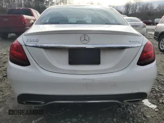 2021 Mercedes-Benz C 300 with VIN W1KWF8EB5MR652329, listed as a Copart auction lot 45232195 with 45,570 mi miles and Salvage Title. Bid and sale history available at carsss.com. Image 6.