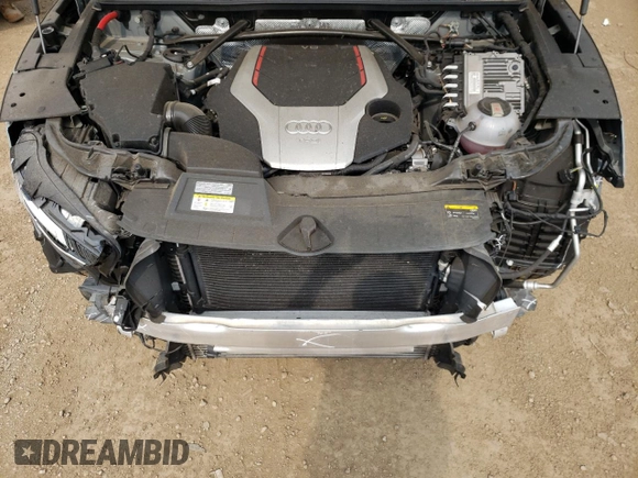 2021 Audi SQ5 Premium Plus with VIN WA1B4AFY0M2015876, listed as a Copart auction lot 63838424 with 50,639 mi miles and Salvage Title. Bid and sale history available at DreamBid. Image 11.