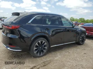 2024 Mazda CX-90 S z VIN JM3KK1HC4R1125797, wystawiony jako Copart lot #54612455 z przebiegiem 10 123 mil mil oraz Szkoda całkowita • Salvage title. Historia ofert i sprzedaży dostępna na DreamBid. Obrazek 3.