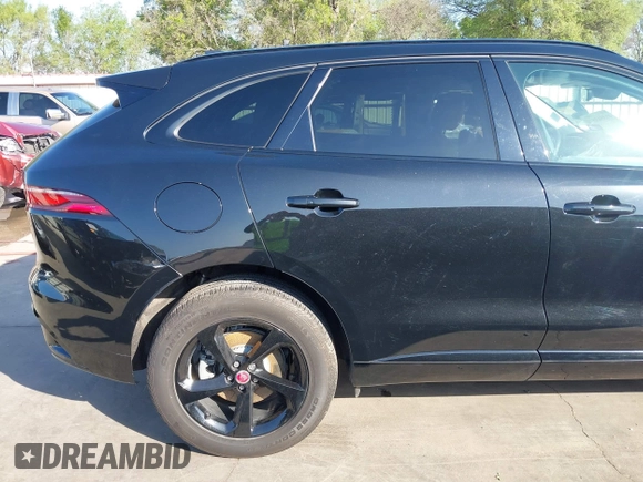 2023 Jaguar F-Pace S with VIN SADCJ2EX0PA717728, listed as a IAAI auction lot 41854387 with 16,919 mi miles and . Bid and sale history available at DreamBid. Image 19.