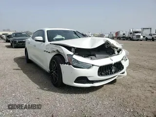 2017 Maserati Ghibli with VIN ZAM57XSA6H1233933, listed as a Copart auction lot 49089525 with 76,965 mi miles and Salvage Title. Bid and sale history available at carsss.com. Image 11.