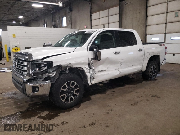 2019 Toyota Tundra SR5 z VIN 5TFHY5F13KX862888, wystawiony jako Copart lot #44863535 z przebiegiem 59 415 mil mil oraz Szkoda całkowita • Salvage title. Historia ofert i sprzedaży dostępna na DreamBid. Obrazek 1.