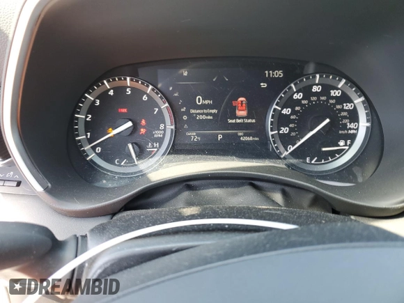 2021 Toyota Highlander XSE with VIN 5TDLZRBH3MS108206, listed as a Copart auction lot 58978895 with 42,068 mi miles and Salvage title. Bid and sale history available at DreamBid. Image 9.