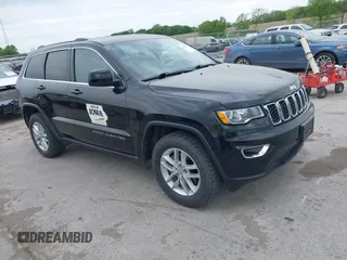 2018 Jeep Grand Cherokee Laredo E with VIN 1C4RJFAG6JC335606, listed as a IAAI auction lot 42280666 with 113,438 mi miles and . Bid and sale history available at DreamBid. Image 1.