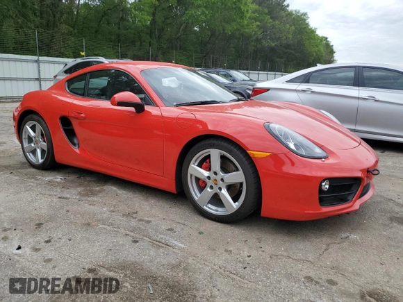 2016 Porsche Cayman S with VIN WP0AB2A80GK185261, listed as a Copart auction lot 52135744 with 80,607 mi miles and . Bid and sale history available at DreamBid. Image 4.