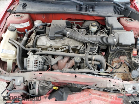 2000 Chevrolet Cavalier with VIN 1G1JC1244Y7107193, listed as a Copart auction lot 80851994 with 137,095 mi miles and Salvage title. Bid and sale history available at DreamBid. Image 11.