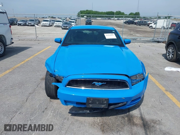 2013 Ford Mustang V6 with VIN 1ZVBP8AM9D5257832, listed as a IAAI auction lot 42504860 with 87,337 mi miles and . Bid and sale history available at DreamBid. Image 12.