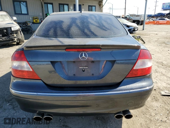 2008 Mercedes-Benz CLK-Class 3.5L with VIN WDBTJ56H38F249517, listed as a Copart auction lot 77983304 with 194,887 mi miles and Salvage Title. Bid and sale history available at carsss.com. Image 6.