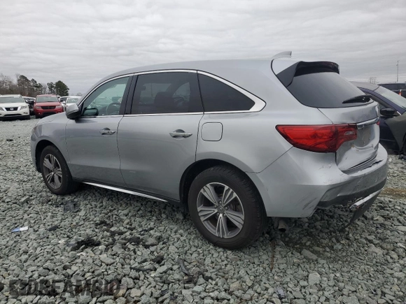 2019 Acura MDX with VIN 5J8YD3H37KL003858, listed as a Copart auction lot 88887355 with 101,879 mi miles and Salvage Title. Bid and sale history available at carsss.com. Image 2.