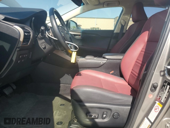2019 Lexus NX 300 with VIN JTJBARBZ9K2197650, listed as a Copart auction lot 50976215 with 49,021 mi miles and Salvage Title. Bid and sale history available at DreamBid. Image 7.