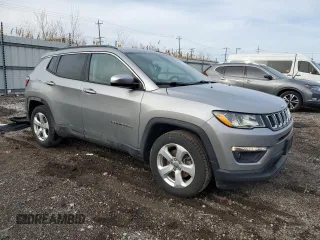2020 Jeep Compass Latitude with VIN 3C4NJCBB3LT166541, listed as a Copart auction lot 49674605 with 68,849 mi miles and Salvage Title. Bid and sale history available at carsss.com. Image 4.