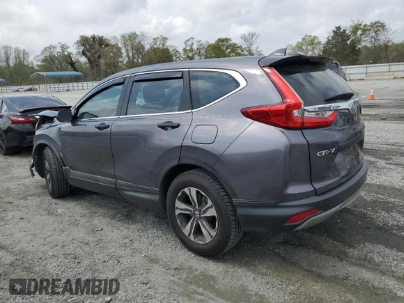 2018 Honda CR-V LX with VIN 2HKRW5H36JH410503, listed as a Copart auction lot 51792835 with 86,312 mi miles and Salvage Title. Bid and sale history available at carsss.com. Image 2.