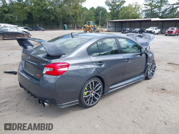 2020 Subaru WRX STI Limited with VIN JF1VA2Y66L9801920, listed as a IAAI auction lot 40388271 with 70,857 mi miles. Bid and sale history available at carsss.com. Image 4.