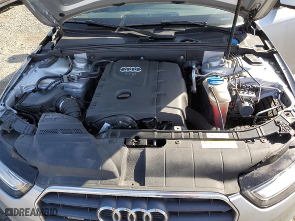 2013 Audi A4 Premium with VIN WAUBFAFL4DA159793, listed as a Copart auction lot 51822465 with 58,807 mi miles and Salvage Title. Bid and sale history available at carsss.com. Image 12.