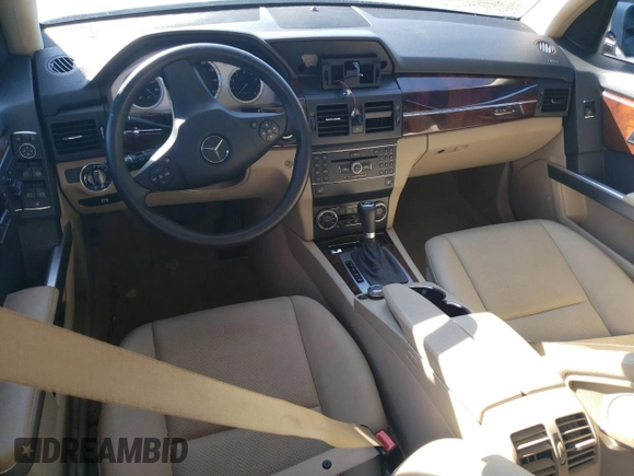 2010 Mercedes-Benz GLK 350 with VIN WDCGG8HB3AF419919, listed as a Copart auction lot 76684324 with 77,940 mi miles and Salvage Title. Bid and sale history available at DreamBid. Image 8.