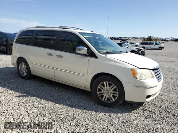 2010 Chrysler Town & Country Limited with VIN 2A4RR6DX4AR133966, listed as a Copart auction lot 51461885 with 172,482 mi miles and Salvage Title. Bid and sale history available at carsss.com. Image 4.