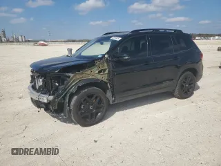 2024 Honda Passport Black Edition with VIN 5FNYF8H8XRB005487, listed as a Copart auction lot 43815625 with 3,763 mi miles and Salvage title. Bid and sale history available at DreamBid. Image 1.