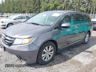 2015 Honda Odyssey EX z VIN 5FNRL5H49FB025993, wystawiony jako IAAI lot #42316946 z przebiegiem 47 694 mil mil oraz . Historia ofert i sprzedaży dostępna na DreamBid. Obrazek 17.