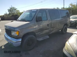 2003 Ford Econoline Passenger XL with VIN 1FBNE31L63HA37971, listed as a Copart auction lot 78620684 with 108,997 mi miles and Salvage Title. Bid and sale history available at carsss.com. Image 1.