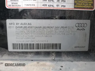 2012 Audi A3 Premium Plus z VIN WAUKJAFM4CA026053, wystawiony jako Copart lot #49672285 z przebiegiem 116 468 mil mil oraz Czysty tytuł • Clean title. Historia ofert i sprzedaży dostępna na DreamBid. Obrazek 12.