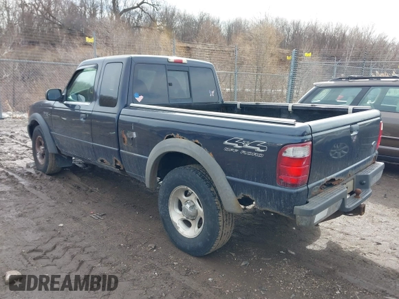 2001 Ford Ranger XL Fleet z VIN 1FTZR15E11PB68777, wystawiony jako IAAI lot #41673554 z przebiegiem 185 621 mil mil oraz . Historia ofert i sprzedaży dostępna na DreamBid. Obrazek 3.