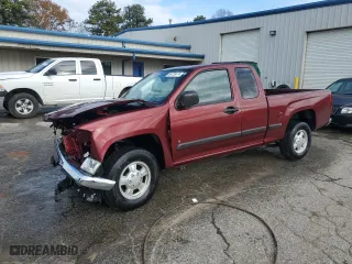 2007 Chevrolet Colorado LT w/1LT with VIN 1GCCS19E878195434, listed as a Copart auction lot 84729474 with 75,164 mi miles and Salvage Title. Bid and sale history available at carsss.com. Image 1.