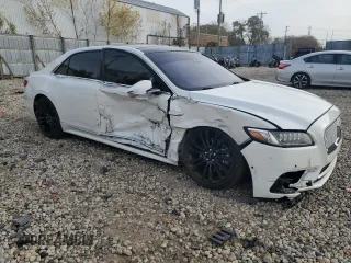 2020 Lincoln Continental Reserve with VIN 1LN6L9NP7L5600562, listed as a Copart auction lot 78404504 with 0 mi miles and Salvage Title. Bid and sale history available at carsss.com. Image 4.