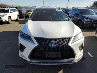 2021 Lexus RX with VIN 2T2YGMDA5MC067970, listed as a Copart auction lot 43150235 with 41,994 mi miles and Salvage Title. Bid and sale history available at carsss.com. Image 5.